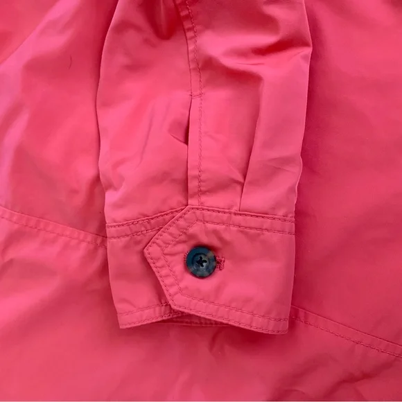 BANANA REPUBLIC Bright Coral Button Up Jacket - Picture 6 of 8